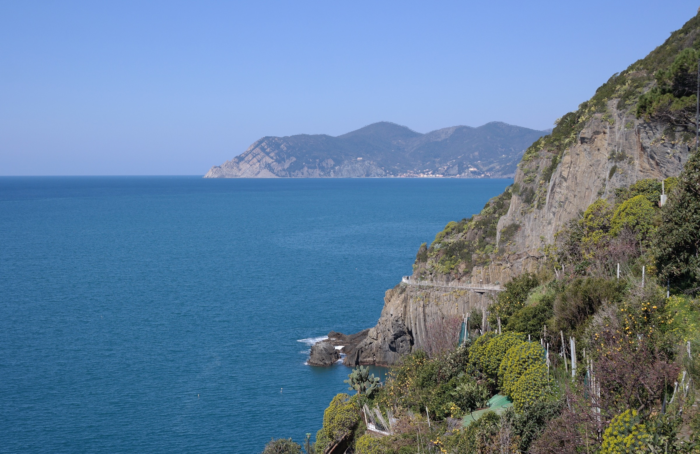Costa delle Cinque Terre da Riomaggiore