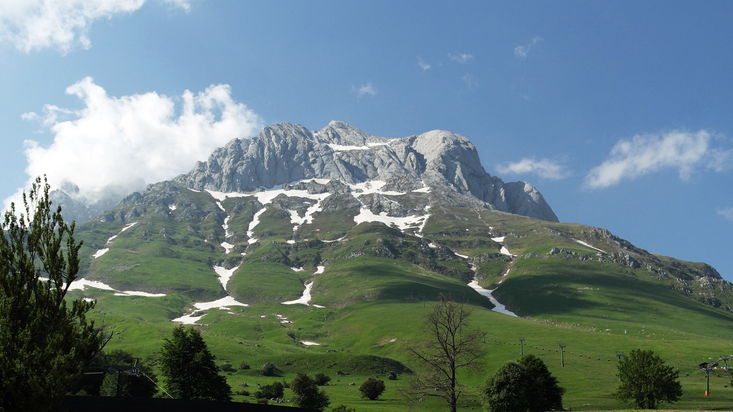 Il Corno Piccolo nel massiccio del Gran Sasso
